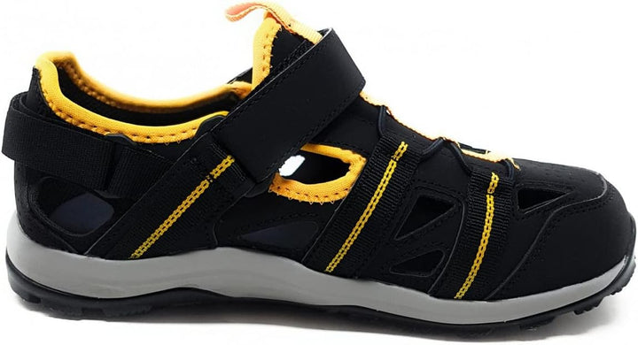 Jack Wolfskin Unisex Sun Climber KSandale 36 EU Black Burly Yellow Xt, 36 EU Black Burly Yellow Xt