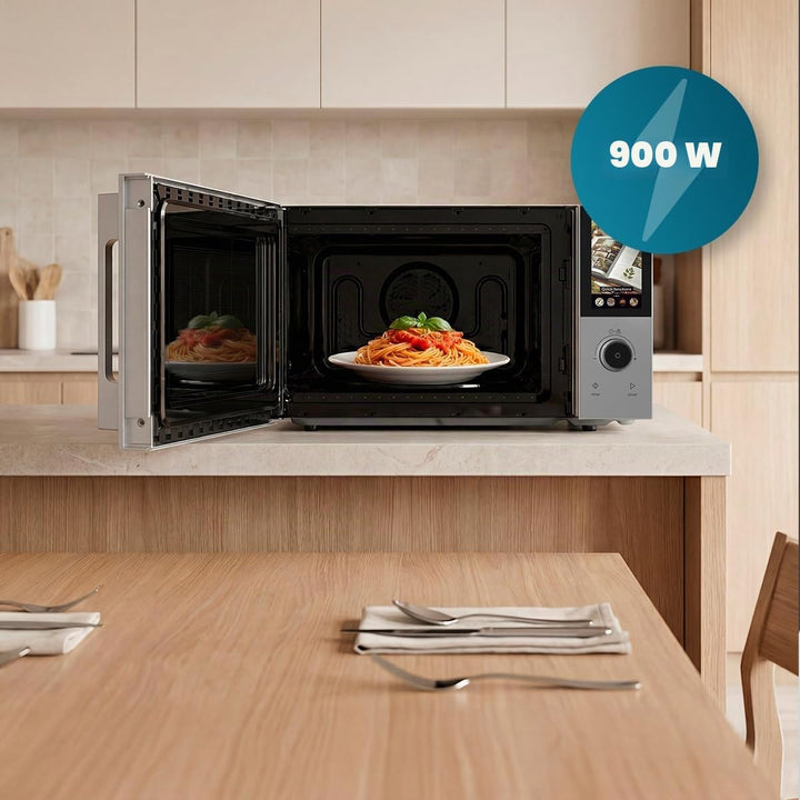 Cecotec Mikrowelle Convection 2800 Touch. 28 L Kapazität, 900 W Mikrowelle, 1200 W Grill, 2200 W Hei
