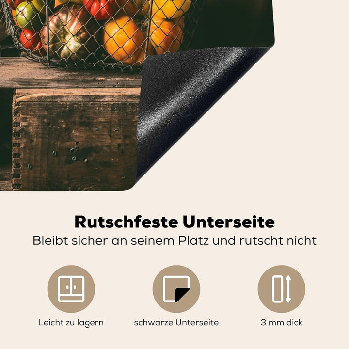 KitchenYeah© Herdabdeckplatte Einteilig Küche Ceranfeld Abdeckplatte Cerankochfeld Abdeckung Indukti