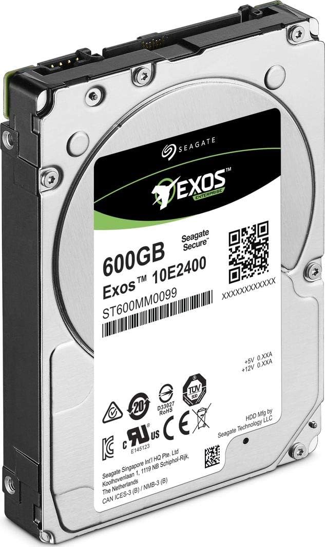 Seagate Exos 10E2400 ST600MM0099 - Generation 10K.9 - Disque Dur-Hybrid - 600 Go (16 Go Flash) - int