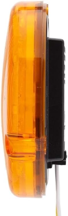 HELLA - Blinkleuchte - LED - Anbau/geschraubt - Lichtscheibenfarbe: gelb - Kabel: 200mm - Stecker: o