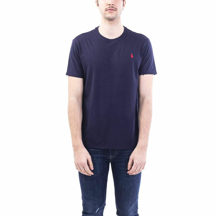 Ralph Lauren Herren Tee-Shirts T-Shirt (1er Pack) L Blau (Ink A4000), L Blau (Ink A4000)