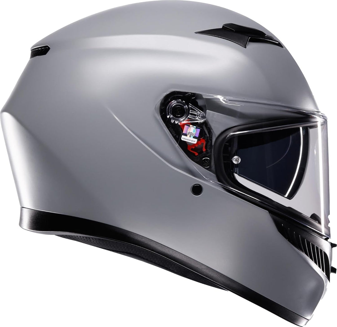 AGV K3 Mono Helm, grau, S (55/56) S Grau, S Grau