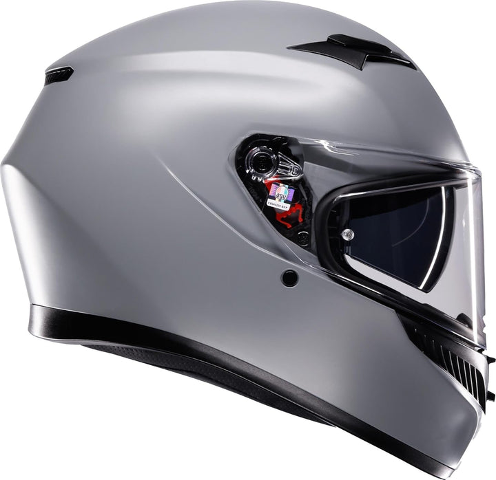 AGV K3 Mono Helm, grau, S (55/56) S Grau, S Grau