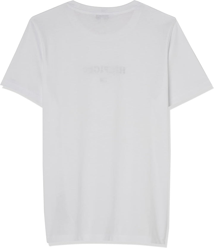 Tommy Hilfiger Damen Exclusive Hilfiger C-Nk Reg Tee Kurzarm Strickoberteile M Weiss (White), M Wei&