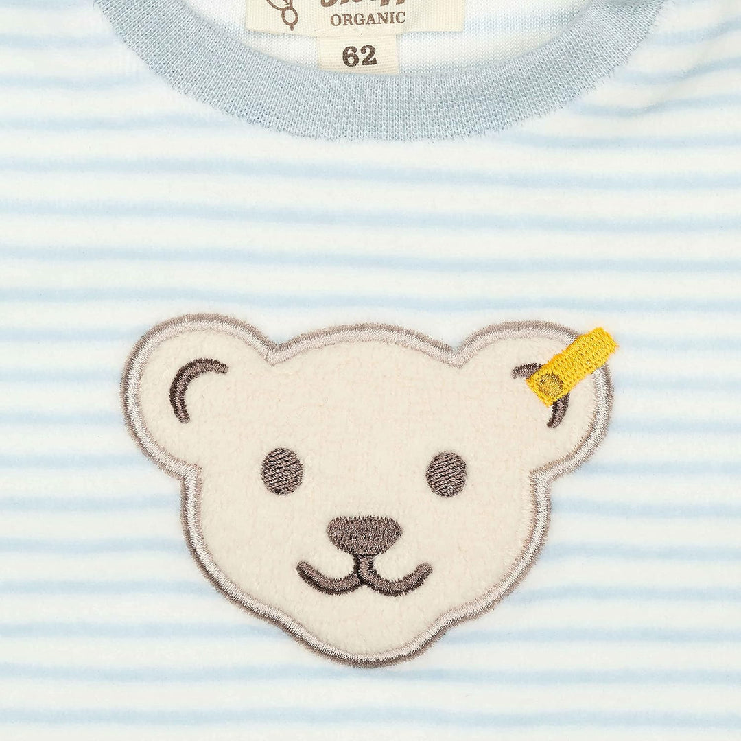 Steiff Unisex Baby Set Hose + Sweatshirt 56 Celestial Blue, 56 Celestial Blue