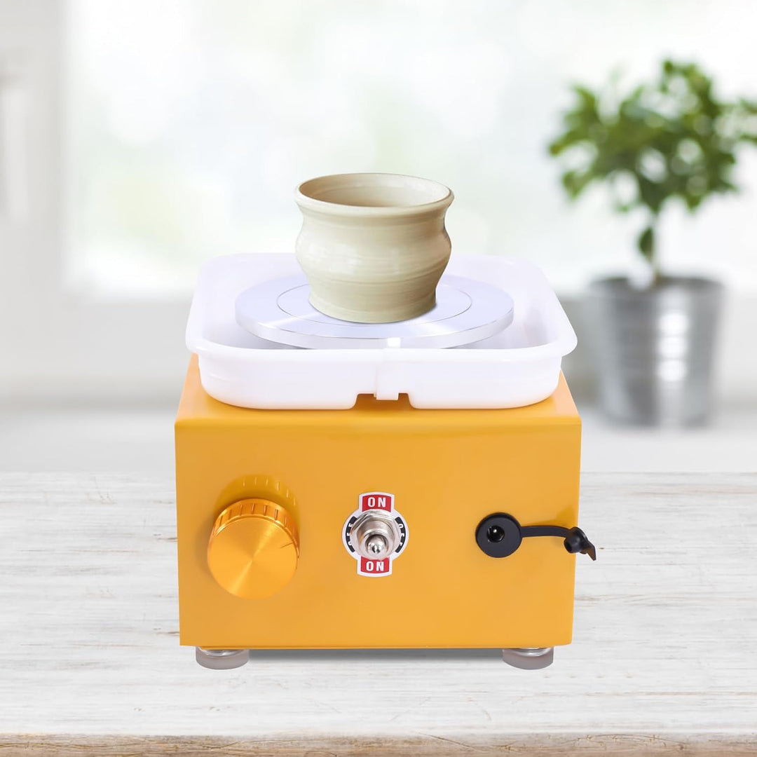 Mini Elektrische Töpferscheibe 10 cm Turntable, 2000RPM Tonmaschine Mini Electric Pottery Wheel Kera