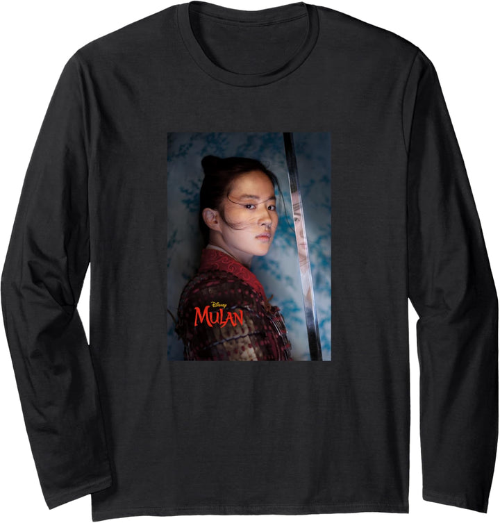 Disney Mulan Live Action Poster Langarmshirt