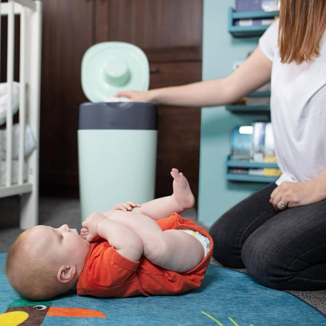 Tommee Tippee Windeleimer Twist &amp; Click Sangenic Tec, Geruchsdichtes Windelentsorgungssystem, Inklus