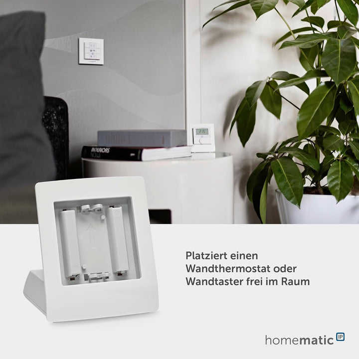Homematic IP Tischaufsteller, Zubehör für Ihr Homematic IP Smart Home, für batterieversorgte Gertäte