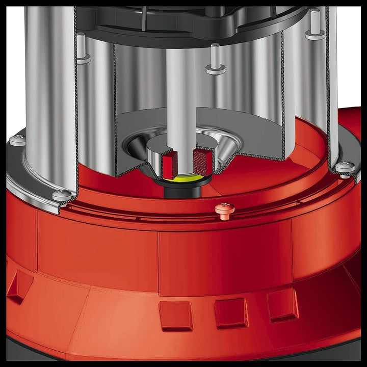 Einhell Schmutzwasserpumpe GE-DP 900 Cut (900 W, Fördermenge 16.000 L/h, Förderhöhe max. 11,5 m, Fre