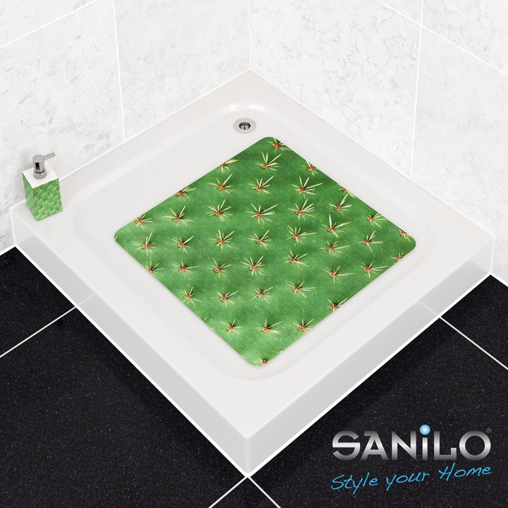Sanilo Badematte 53 x 53 cm, rutschfeste Duschmatte für Dusche und Badewanne, Antirutschmatte maschi