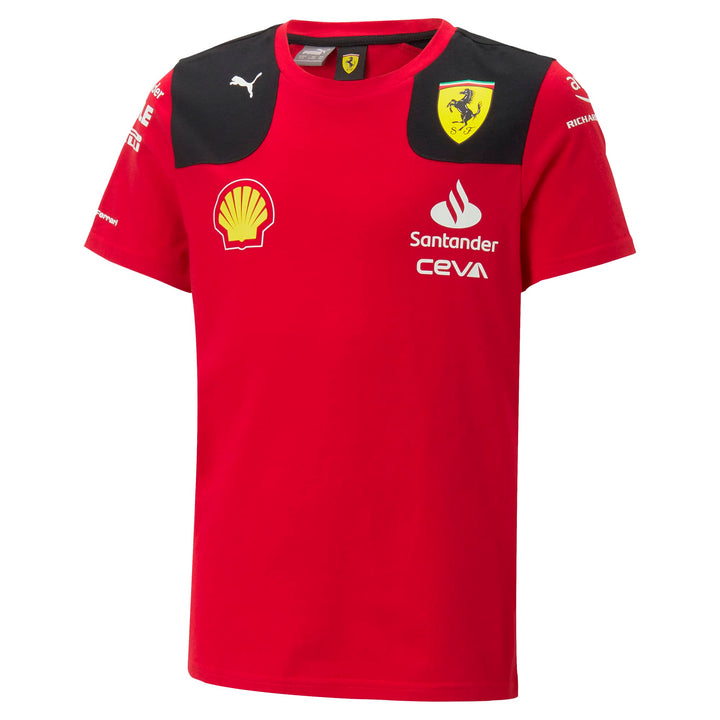 Scuderia Ferrari - Kinder 2023 Team-T-Shirt 116 Rot, 116 Rot