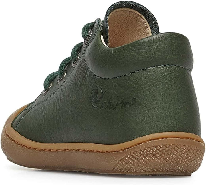 Naturino Cocoon-Lauflernschuhe aus Nappaleder, Dunkelgrün 17