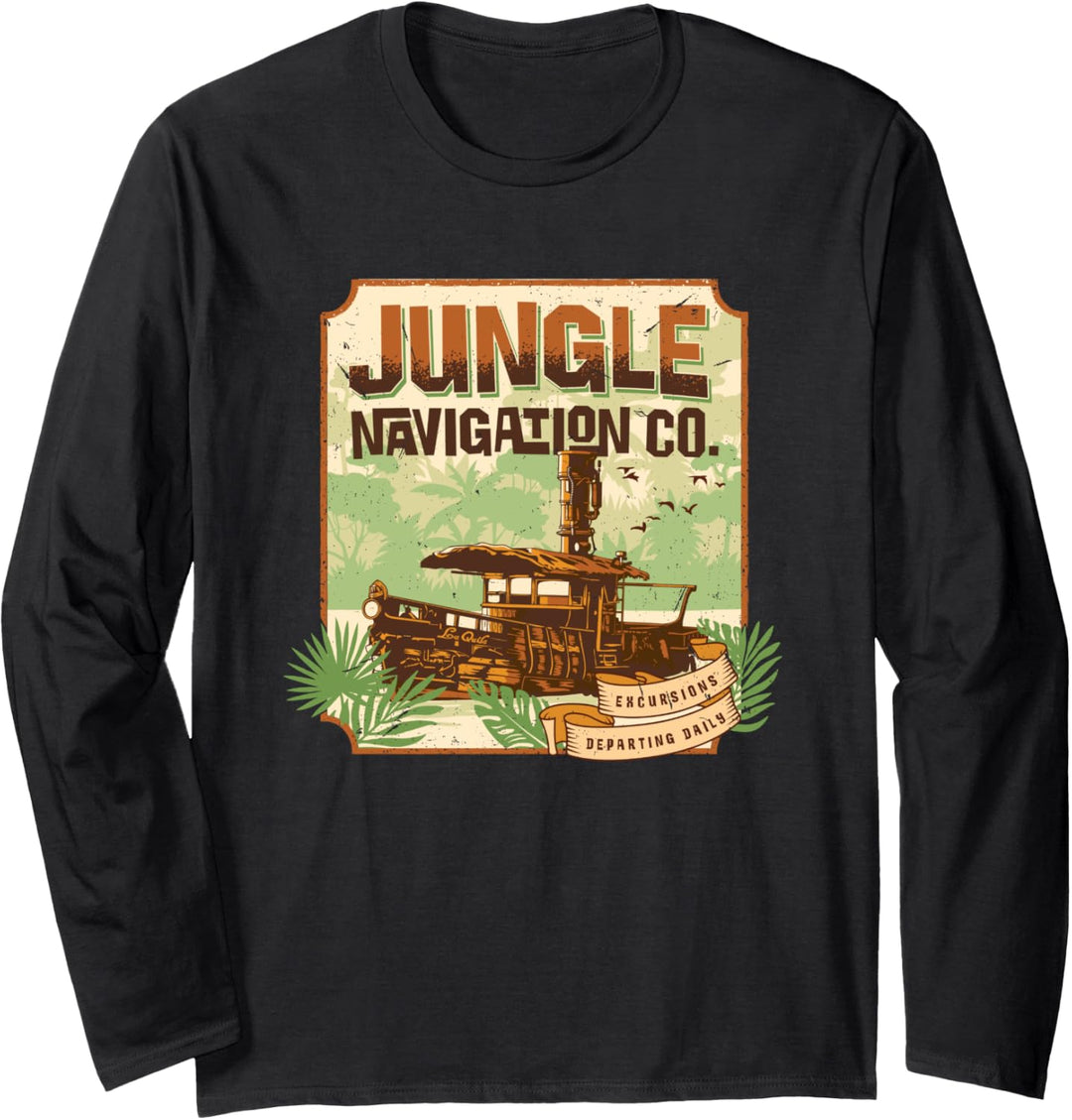 Disney Jungle Cruise Excursions Departing Daily Langarmshirt