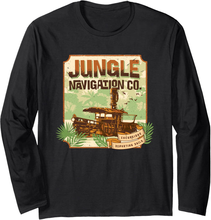 Disney Jungle Cruise Excursions Departing Daily Langarmshirt