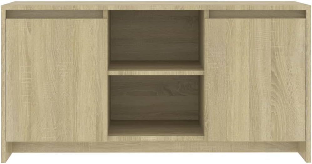 vidaXL TV Schrank mit Türen Fächern Lowboard TV Möbel Sideboard Fernsehtisch Fernsehschrank HiFi-Sch