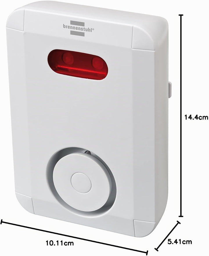 Brennenstuhl BrematicPRO Smart Home Sirene / Funk-Alarmsirene (Smart Home Alarmsystem für aussen, Al