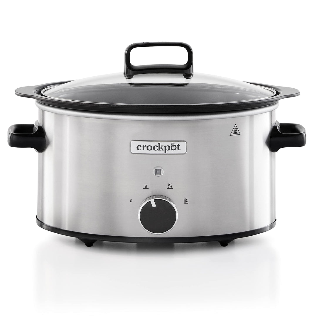 Crockpot Schongartopf | 3,5 Liter (3-4 Personen) | Behälter zum Bräunen von Fleisch und Gemüse | Ede