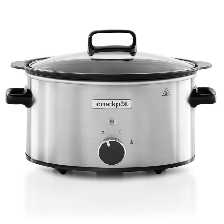 Crockpot Schongartopf | 3,5 Liter (3-4 Personen) | Behälter zum Bräunen von Fleisch und Gemüse | Ede