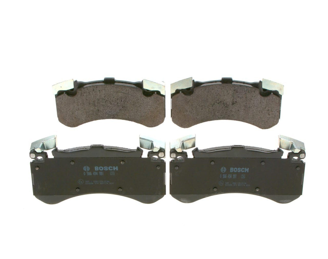 Bosch BP1842 Bremsbeläge - Vorderachse - ECE-R90 Zertifizierung - vier Bremsbeläge pro Set