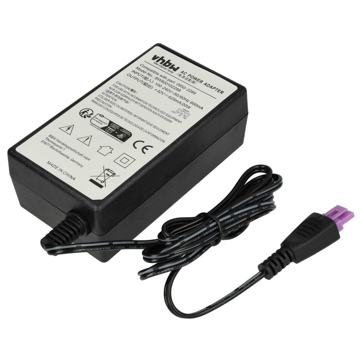 vhbw Netzteil kompatibel mit HP Deskjet D2663, D2668, D2680, D4260, D5560, D5563, D5568, D730, F2420