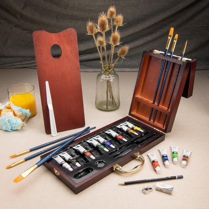 Royal Langnickel & Langnickel RSET-ACR2020 - Artist Premier Acrylfarben Malset Acrylic Set (24 Piece