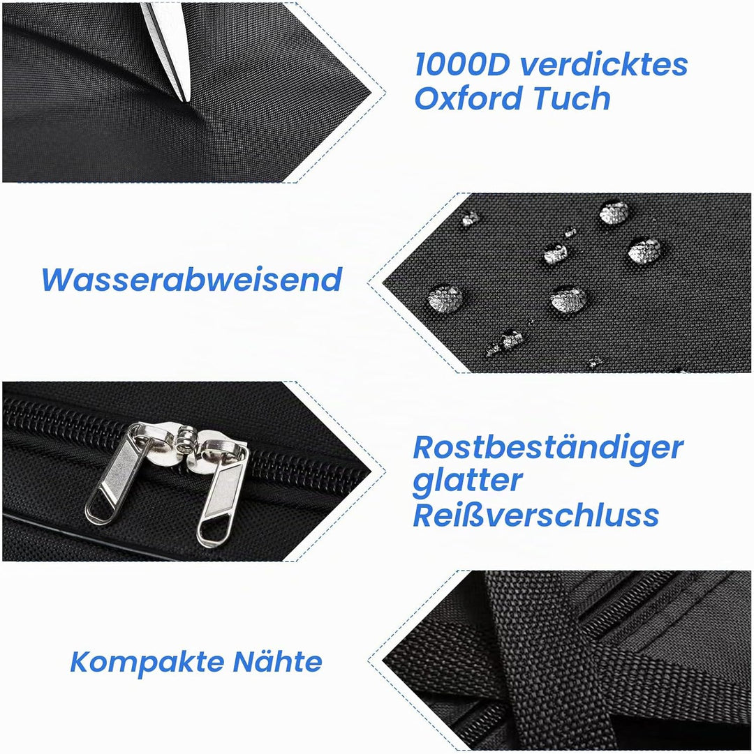 Janety 300L Grosse Aufbewahrungstasche, 1 Stück verdickte gross Kleidung Storage Bag Organizer mit R