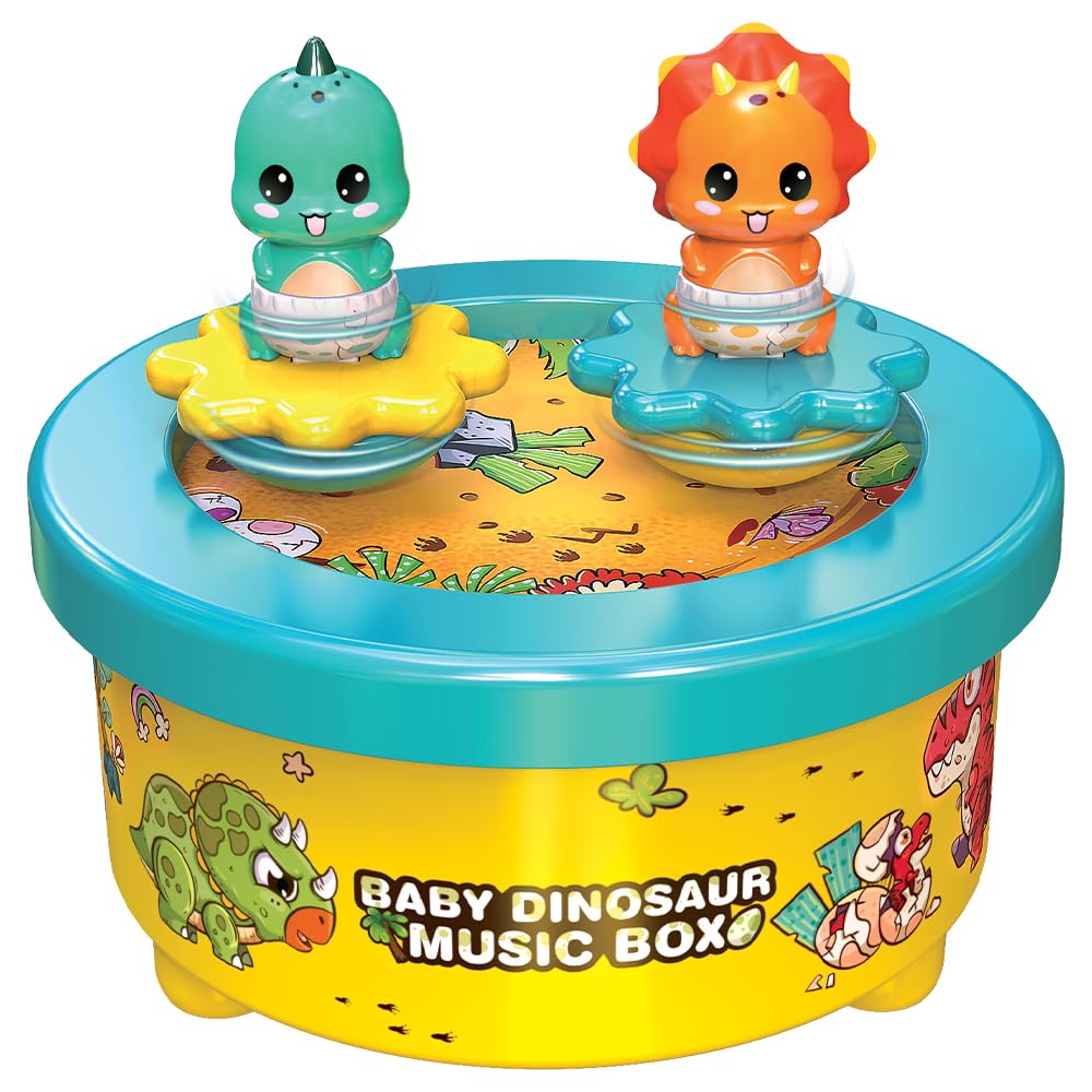 WEofferwhatYOUwant Dinosaurier-Baby-Spieluhr. Sanfte Melodien für kleine Abenteurer Dinosaurier-Enth