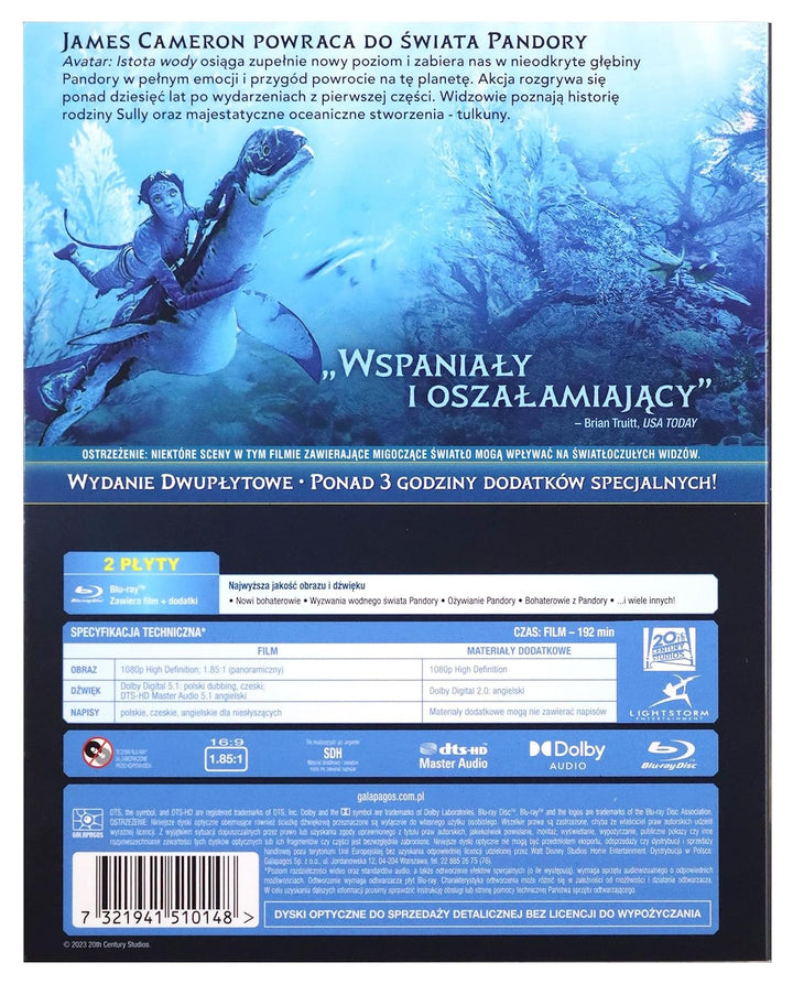 Avatar 2 [2Blu-Ray] [Region B] (IMPORT) (Keine deutsche Version), Blu-ray