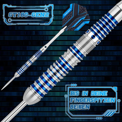 WIN.MAX Dartpfeile mit Metallspitze 90% Tungsten 3 Stück 90% Wolfram Stahl Darts 16-28 Gramm Dart pr