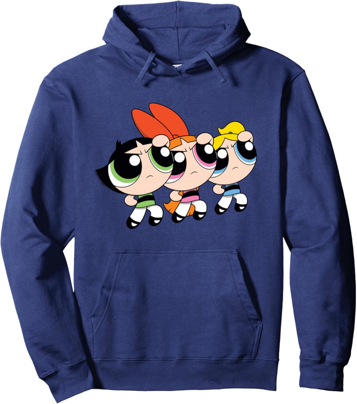 Powerpuff Girls On the Lookout for Trouble Pullover Hoodie
