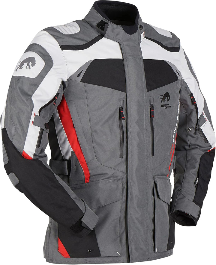 Furygan Herren Veste Apalaches JACKEN UND MÄNTEL M Schwarz-grau-rot, M Schwarz-grau-rot