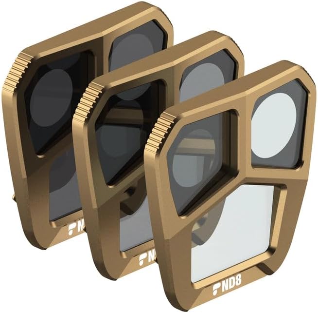 PolarPro - DJI Mavic 3 Pro - Shutter Collection - ND8, ND16, ND32 - Lightweight Aluminum - Cinema Se