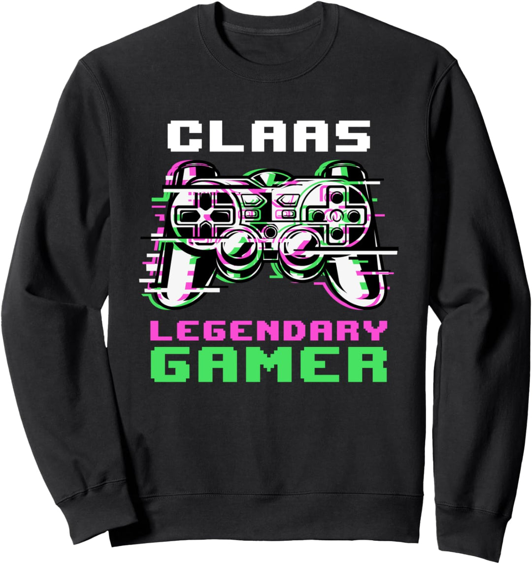 Claas - Legendary Gamer - Personalisiert Sweatshirt