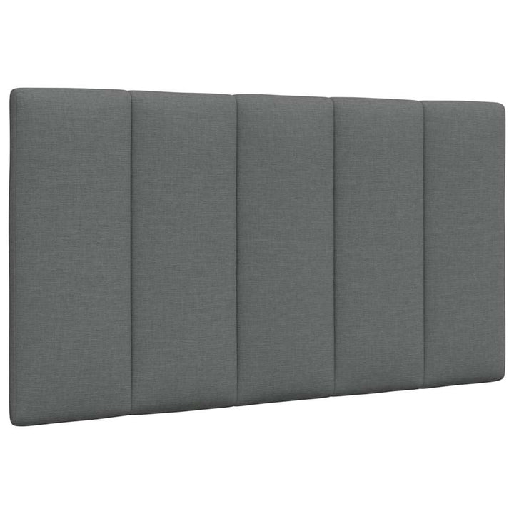 vidaXL Kopfteil-Kissen Hanko Dunkelgrau 90 cm Stoff, Kopfteilkissen, Kopfkissen, Lesekissen, Kopftei