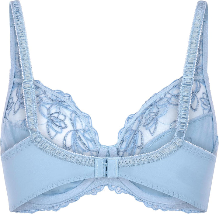Hunkemöller Unwattierter Bügel-BH Diva 70B Bel Air Blue, 70B Bel Air Blue
