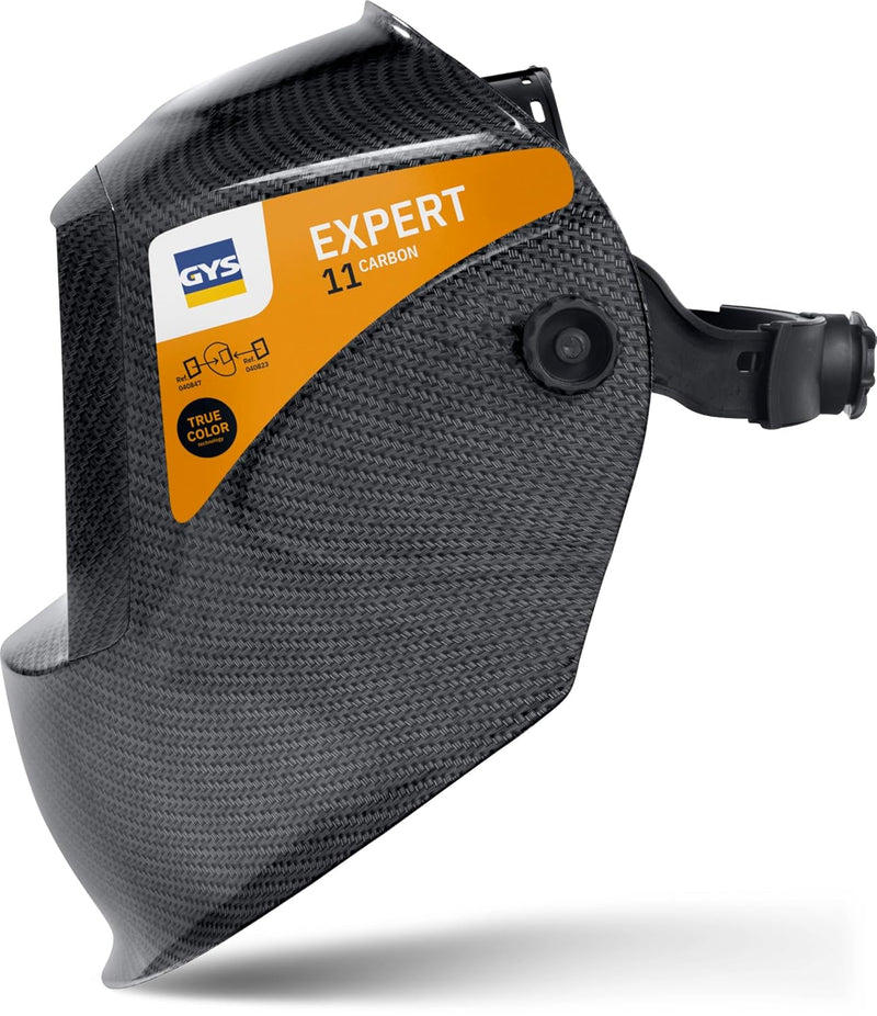 GYS 040755 Schweisshelm LCD EXPERT 11 CARBON mit TRUE COLOR Technology