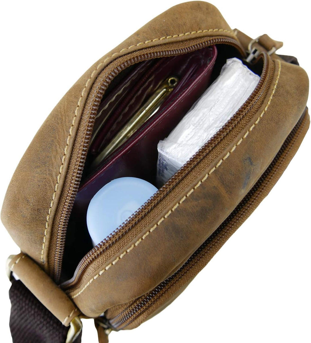 Greenburry High-Class Nappa Henkeltasche Leder 25 cm