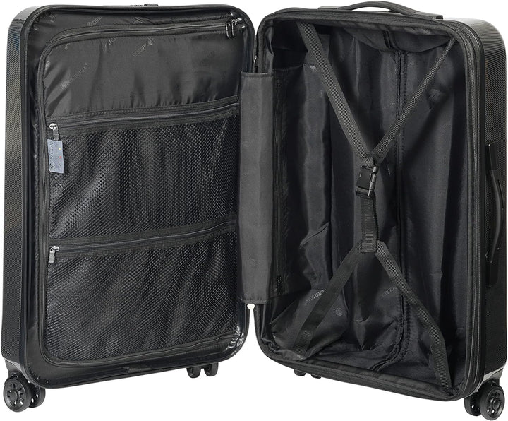CHECK.IN Trolley-Set London 2.0, 3-teilig, Farbe:Carbon/blau Carbon /