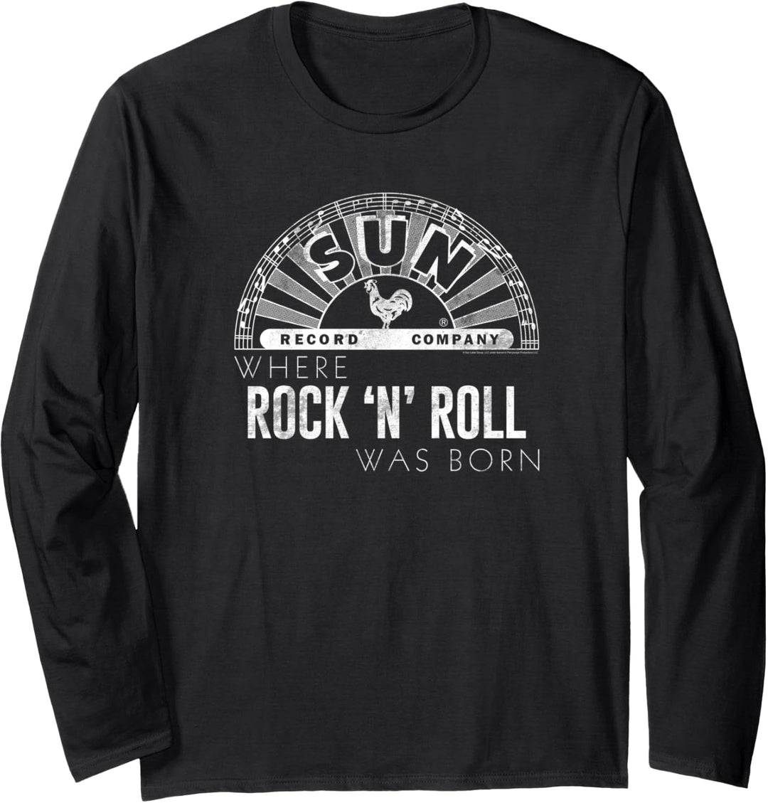 Sun Records beunruhigt, wo Rock 'N' Roll geboren wurde Langarmshirt