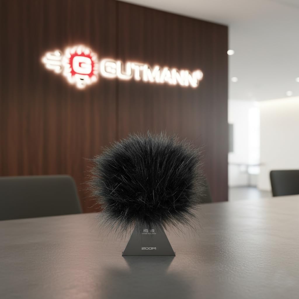 Gutmann Mikrofon Windschutz für Zoom H3-VR | Made in Germany