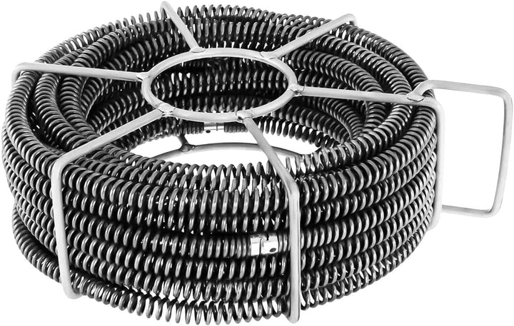 MSW Motor Technics Rohrreinigungsspiralen Set MSW-CABLE SET 1 (6 Spiralenelemente je 2,45 m, Anschlu