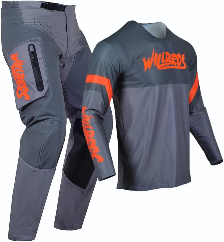 Willbros Motocross Jersey Hose Combo Männer Frauen Dreckiges Fahrrad MX Ausrüstungsset Offroad mit R