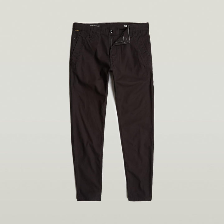G-STAR RAW Herren Bronson 2.0 Slim Chino Pants 34W / 32L Schwarz (Dk Black D21038-d305-6484), 34W /