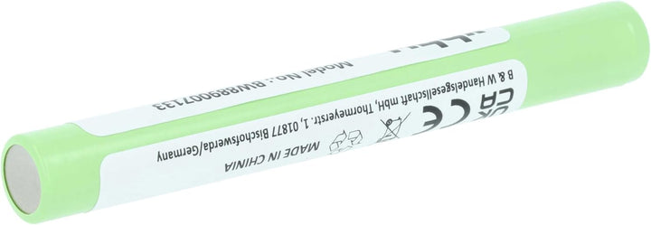 vhbw 2X Akku kompatibel mit Ledlenser P4R Core Taschenlampe Kopflampe (650 mAh, 3,7 V, Li-Polymer)