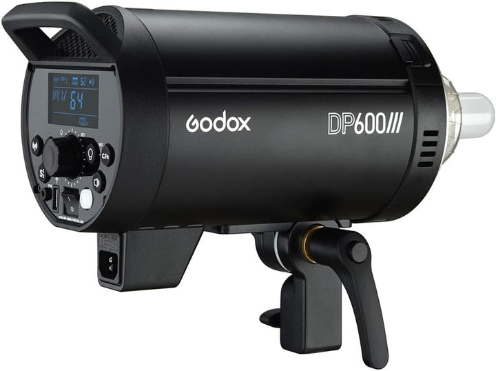 Godox DP600III Professioneller Studioblitz 1s Recyclingzeit GN80 5600k 600Ws Bowens Mount 150W Einst