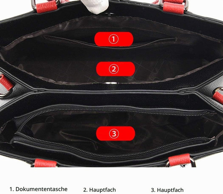 BUKESIYI Damen Tasche Umhängetasche Handtasche Frauen Klein Schultertasche Weekender Lack PU Leder C