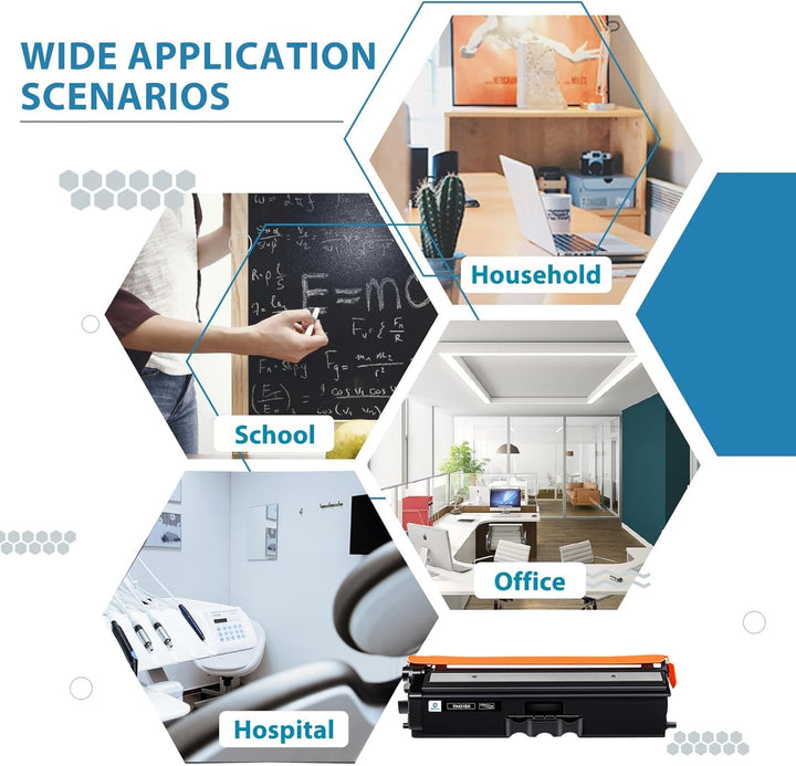 4er-Pack TN421 TN423 Kompatibel TN-421 Toner für Brother MFC L8690CDW MFC-L8690CDW HL-L8360CDW HL-L8