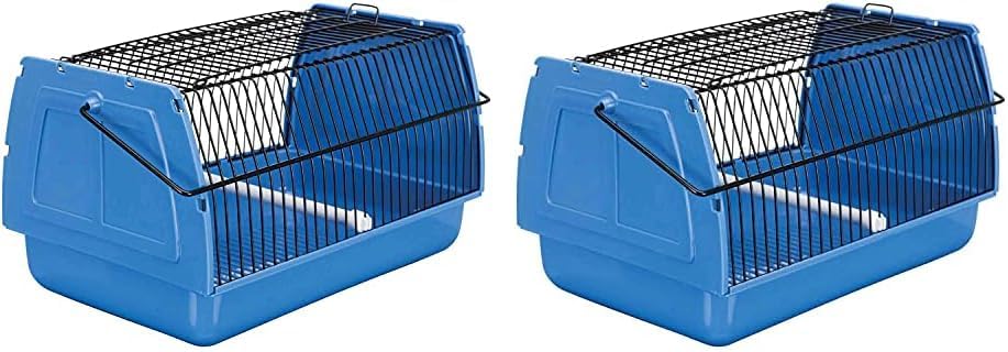 Trixie 5902 Transportbox, kleine Vögel/Kleintiere, 30 × 18 × 20 cm (Packung mit 2) L 12 x B 7 x H 8